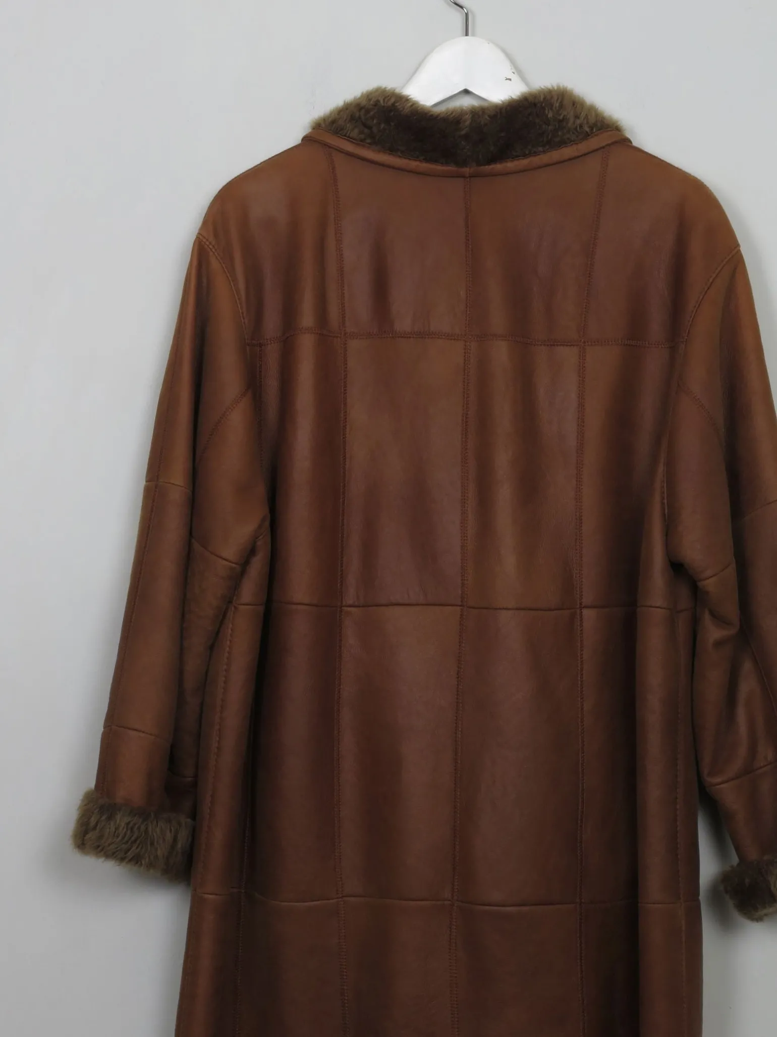 Women's Vintage Shearling Short Coat S/M
