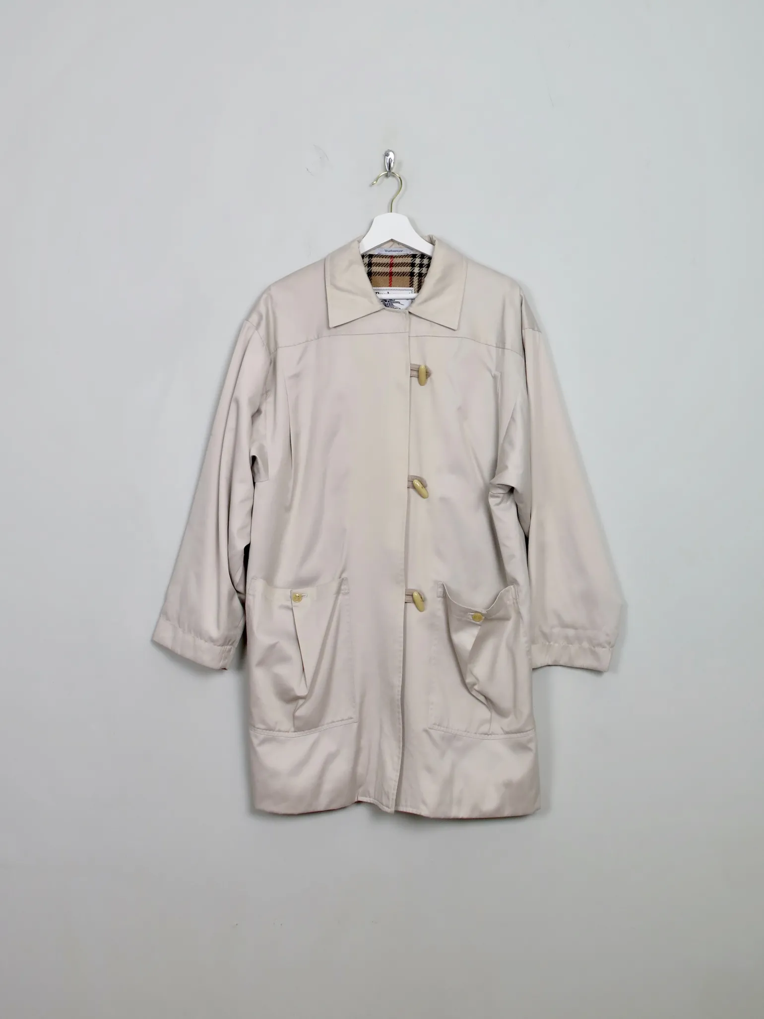 Women's Vintage Short Burberry Trench Coat M