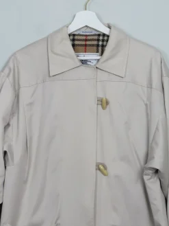 Women's Vintage Short Burberry Trench Coat M
