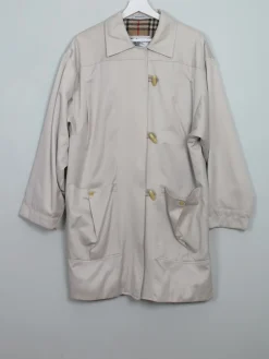 Women's Vintage Short Burberry Trench Coat M