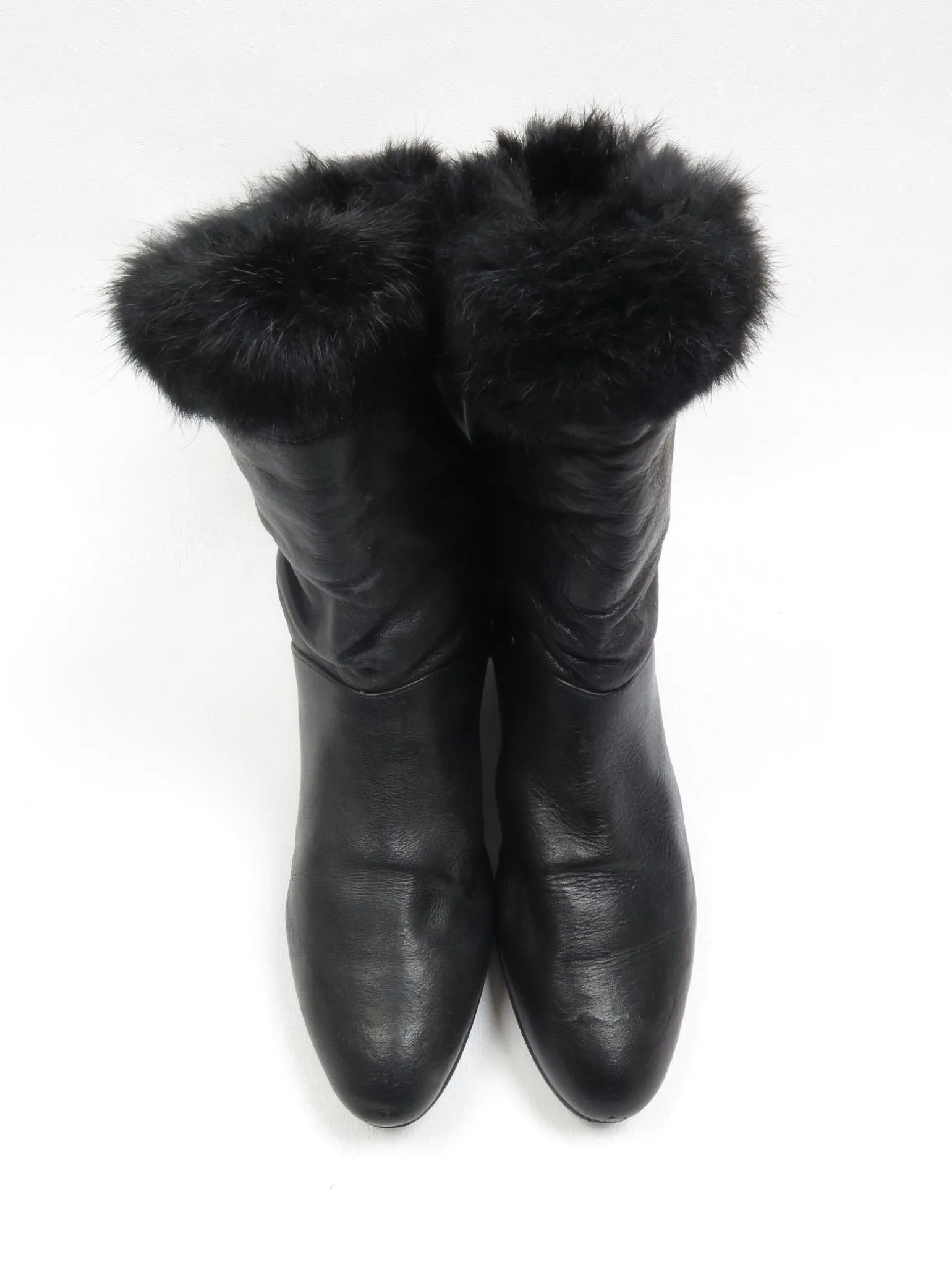 Women’s Vintage Short Leather Boots 7/40