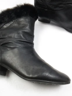 Women’s Vintage Short Leather Boots 7/40
