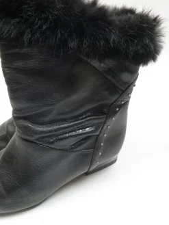 Women’s Vintage Short Leather Boots 7/40