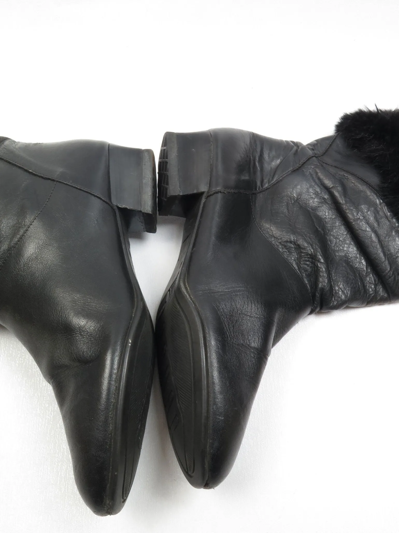Women’s Vintage Short Leather Boots 7/40