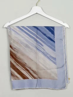 Women's Vintage Silk Square Scarf