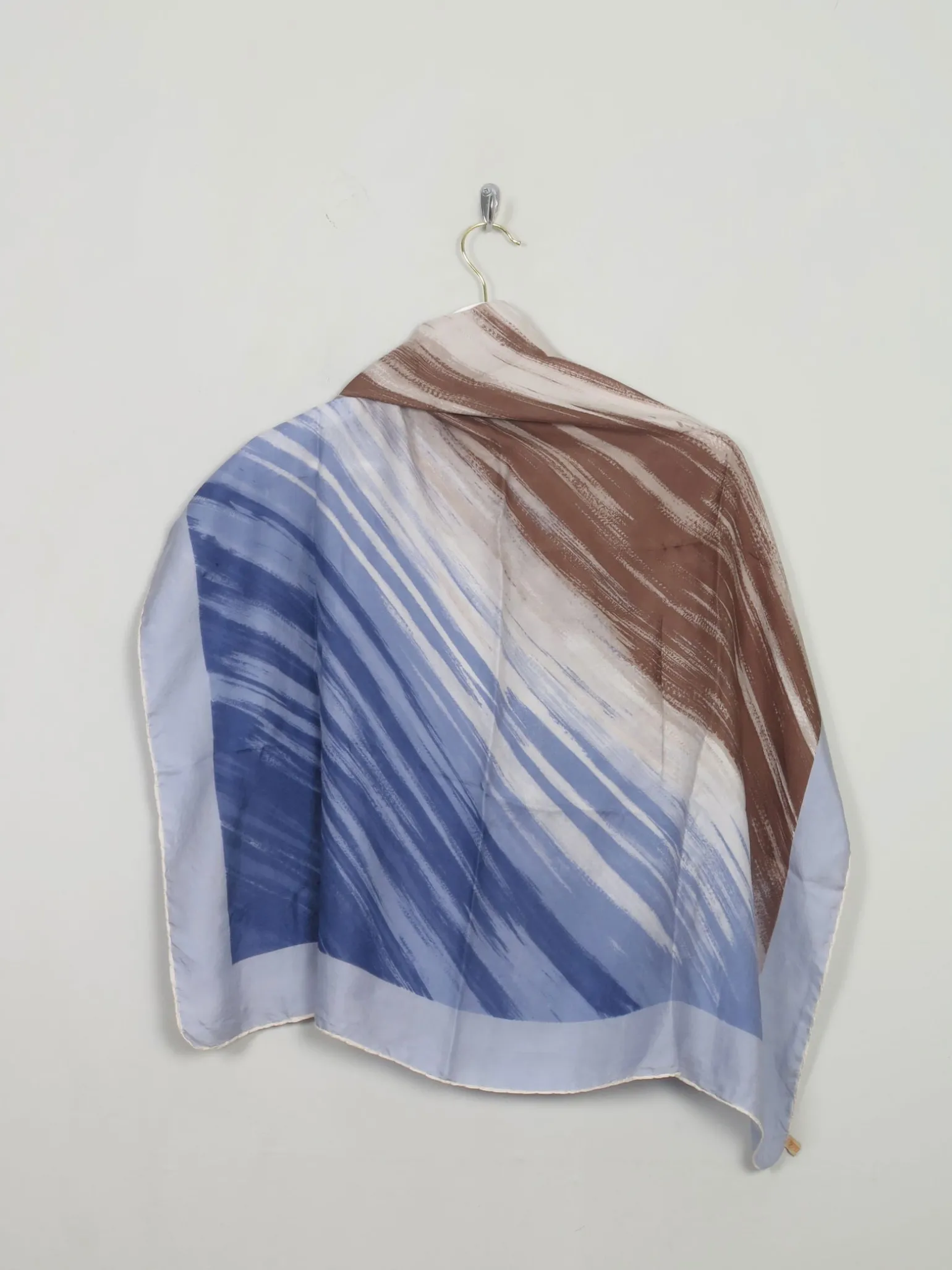 Women's Vintage Silk Square Scarf