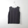 Women's Vintage Silk Vest Top L