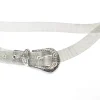 Women’s Vintage Silver Chain Mesh Western Belt S/M