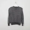 Women's Vintage Silver Lurex Jumper S/M