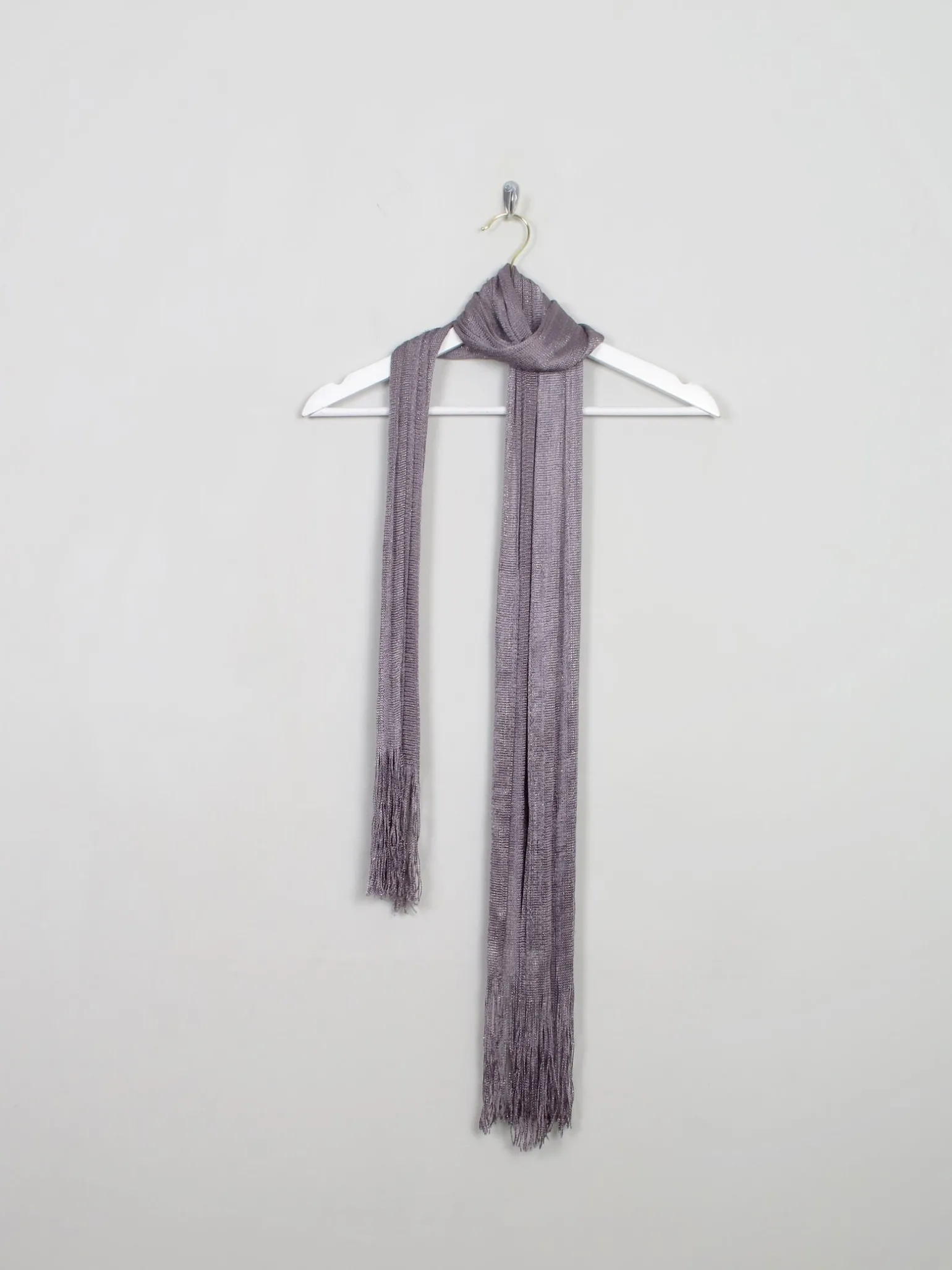 Women's Vintage Silver Scarf