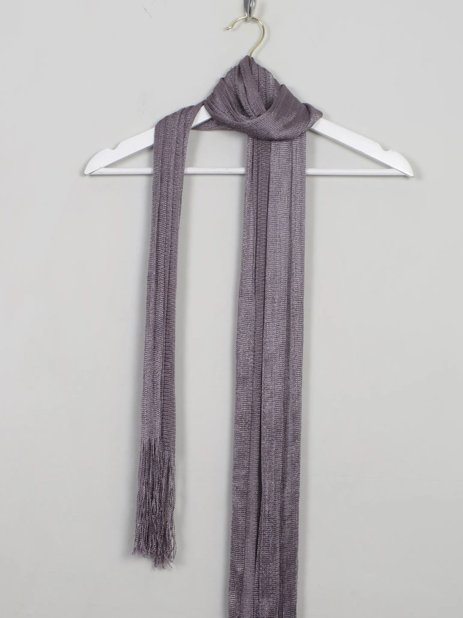 Women's Vintage Silver Scarf