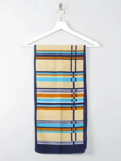 Women's Vintage Striped Scarf