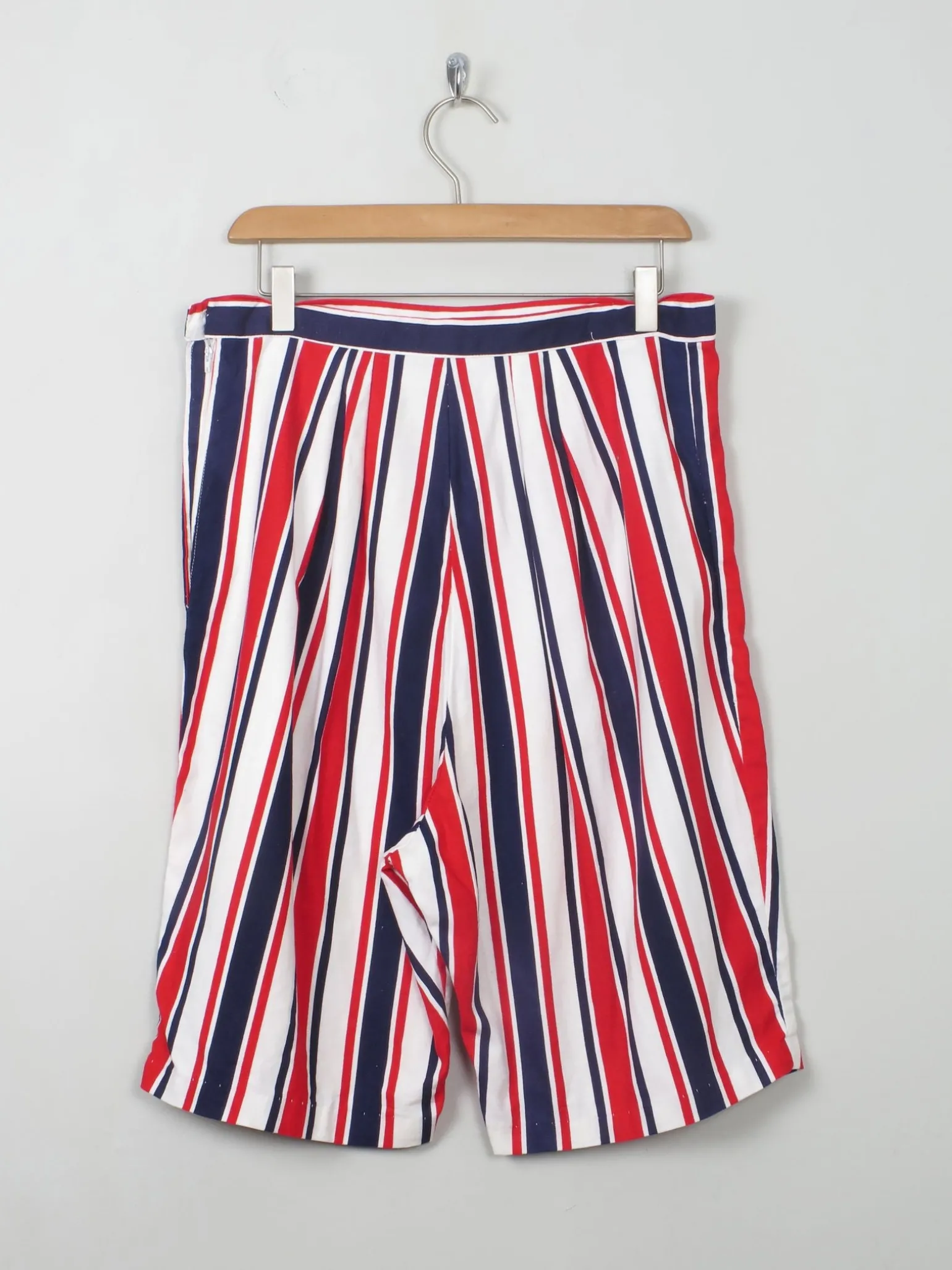 Women's Vintage Striped Shorts M
