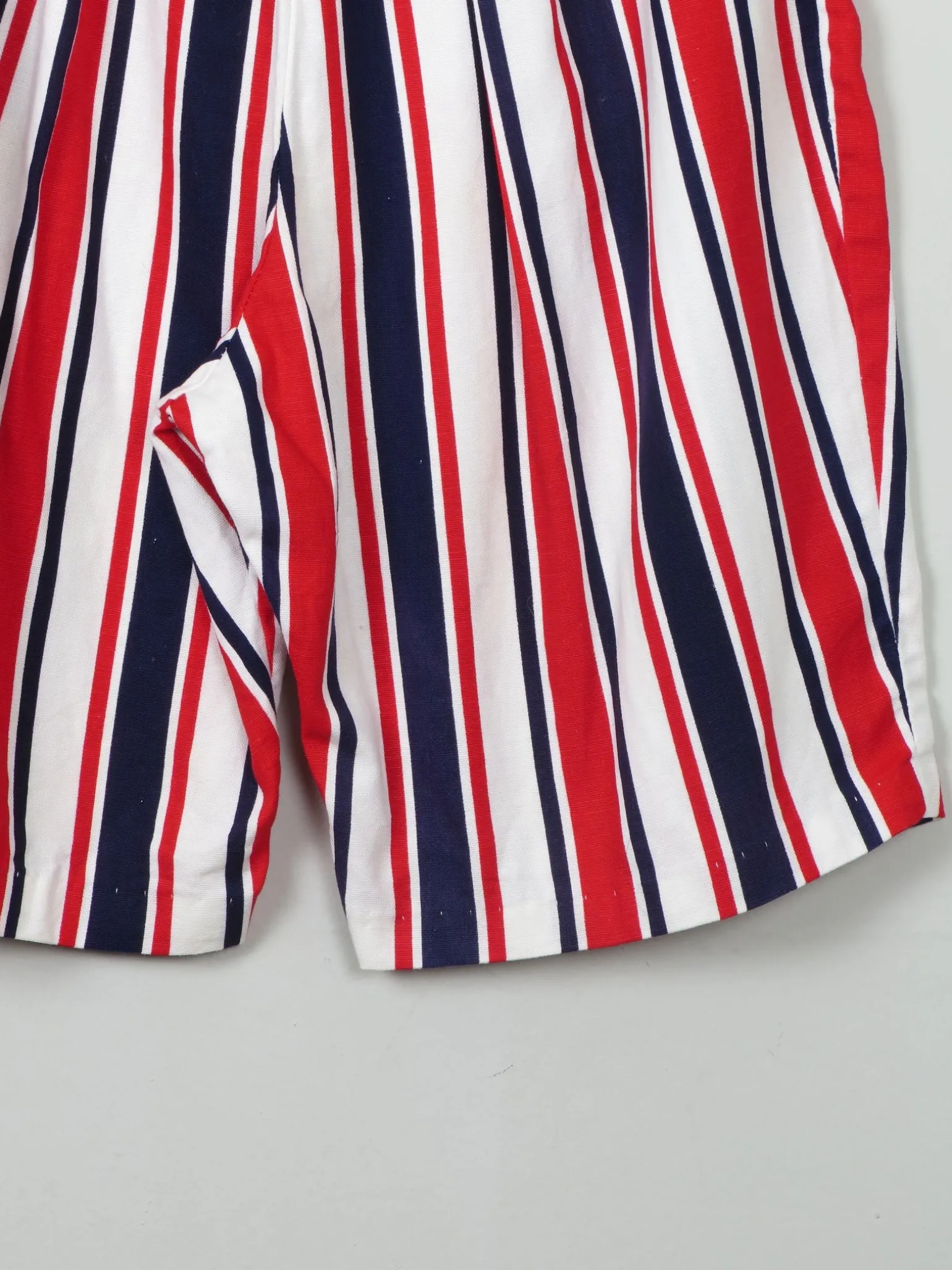 Women's Vintage Striped Shorts M