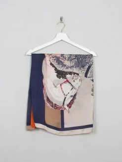 Women's Vintage Style Square Scarf