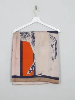 Women's Vintage Style Square Scarf