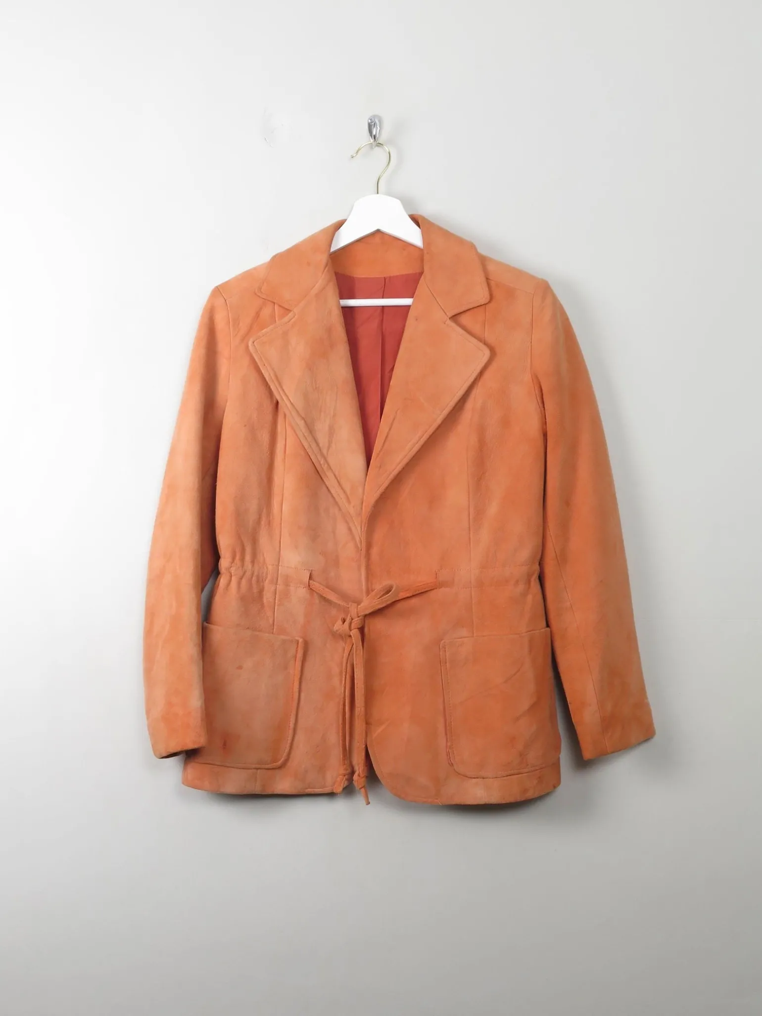 Women's Vintage Suede Jacket S