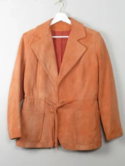 Women's Vintage Suede Jacket S