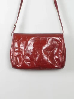 Women's Vintage Tan Leather Crossbody Bag