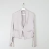 Women's Vintage Transit Cropped Jacket Ecru S