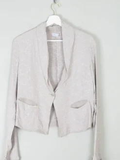 Women's Vintage Transit Cropped Jacket Ecru S