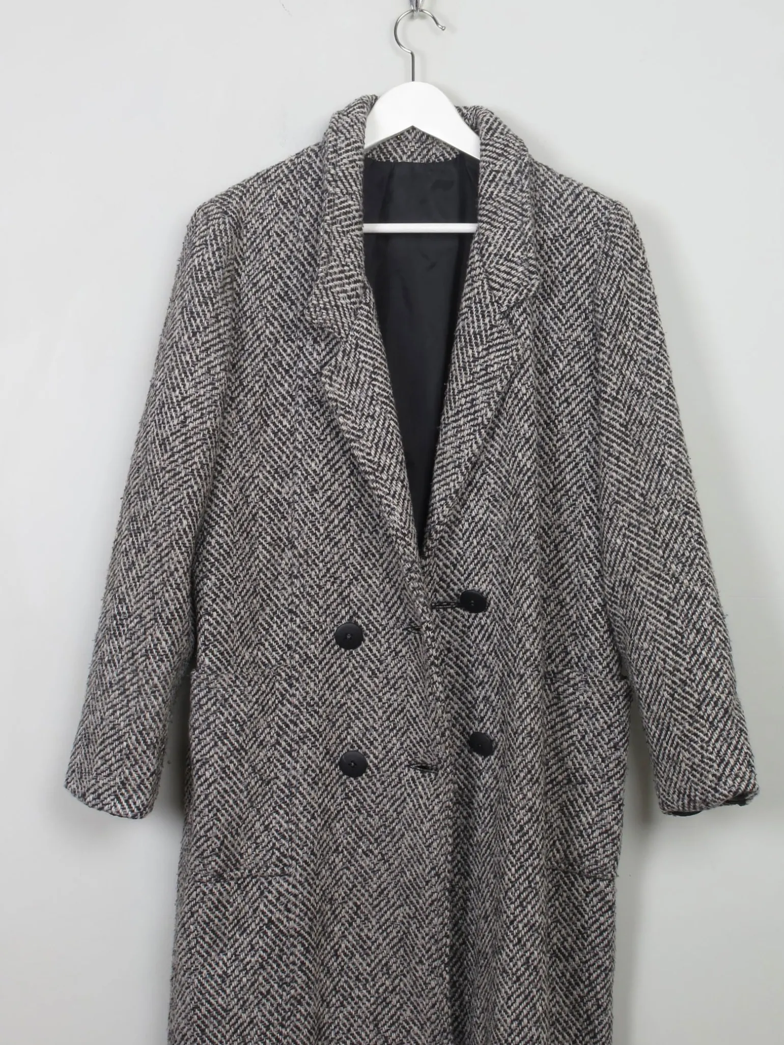 Women's Vintage Tweed Coat S/M