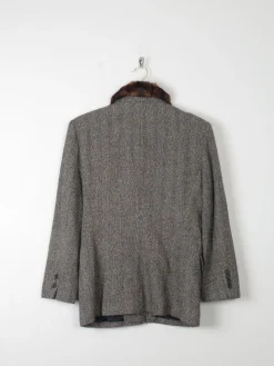 Women's Vintage Tweed Jacket Ralph Lauren 8