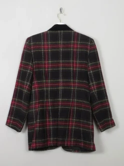 Women's Vintage Tweed Tartan Jacket S