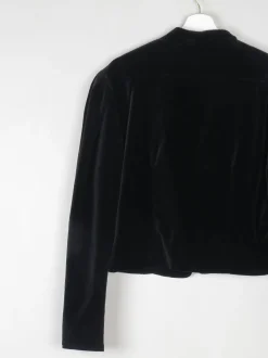Women's  Vintage Velvet Cropped  Jacket S/M