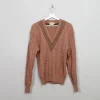 Women's Vintage V-Neck Jumper M