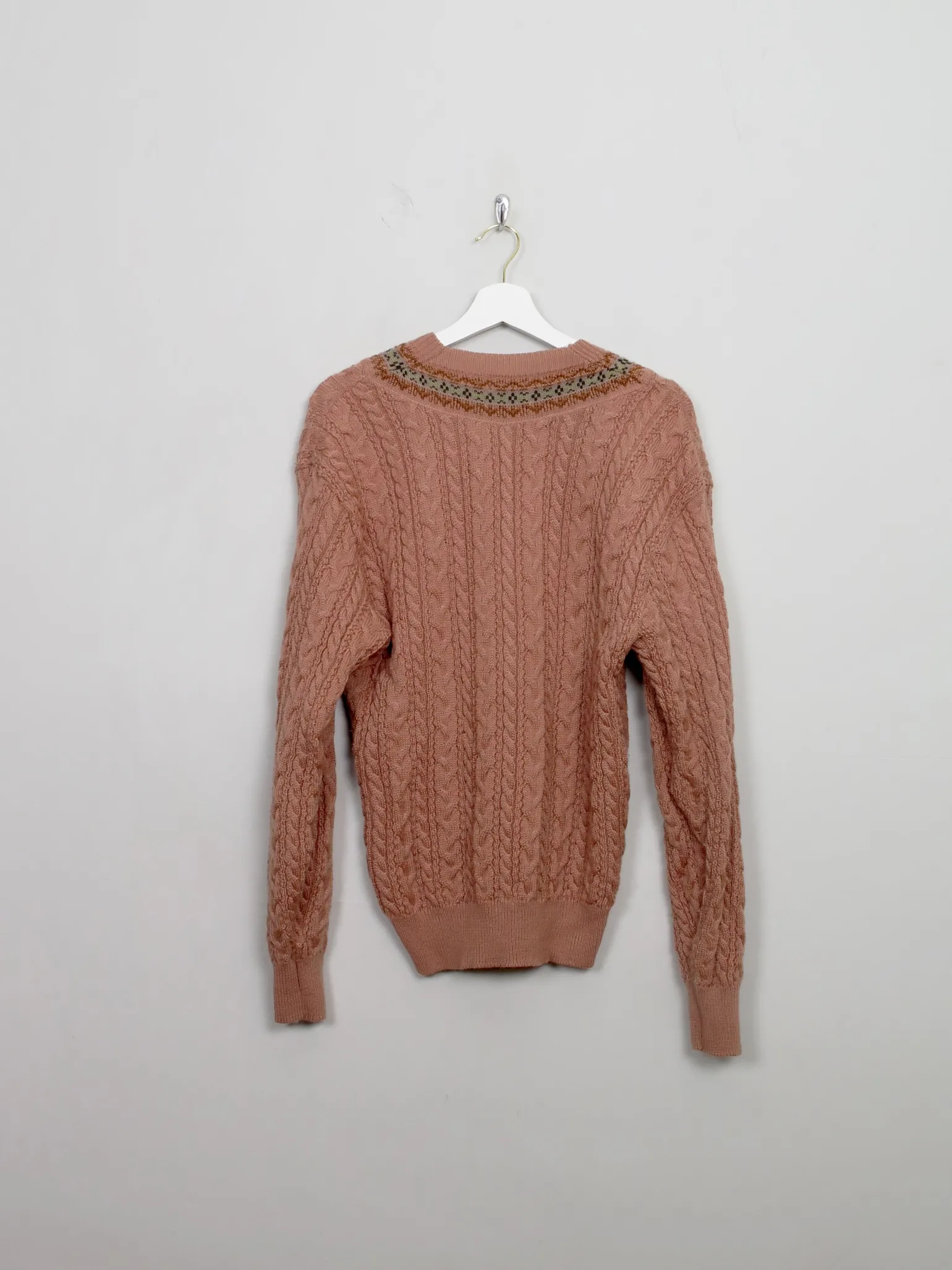 Women's Vintage V-Neck Jumper M