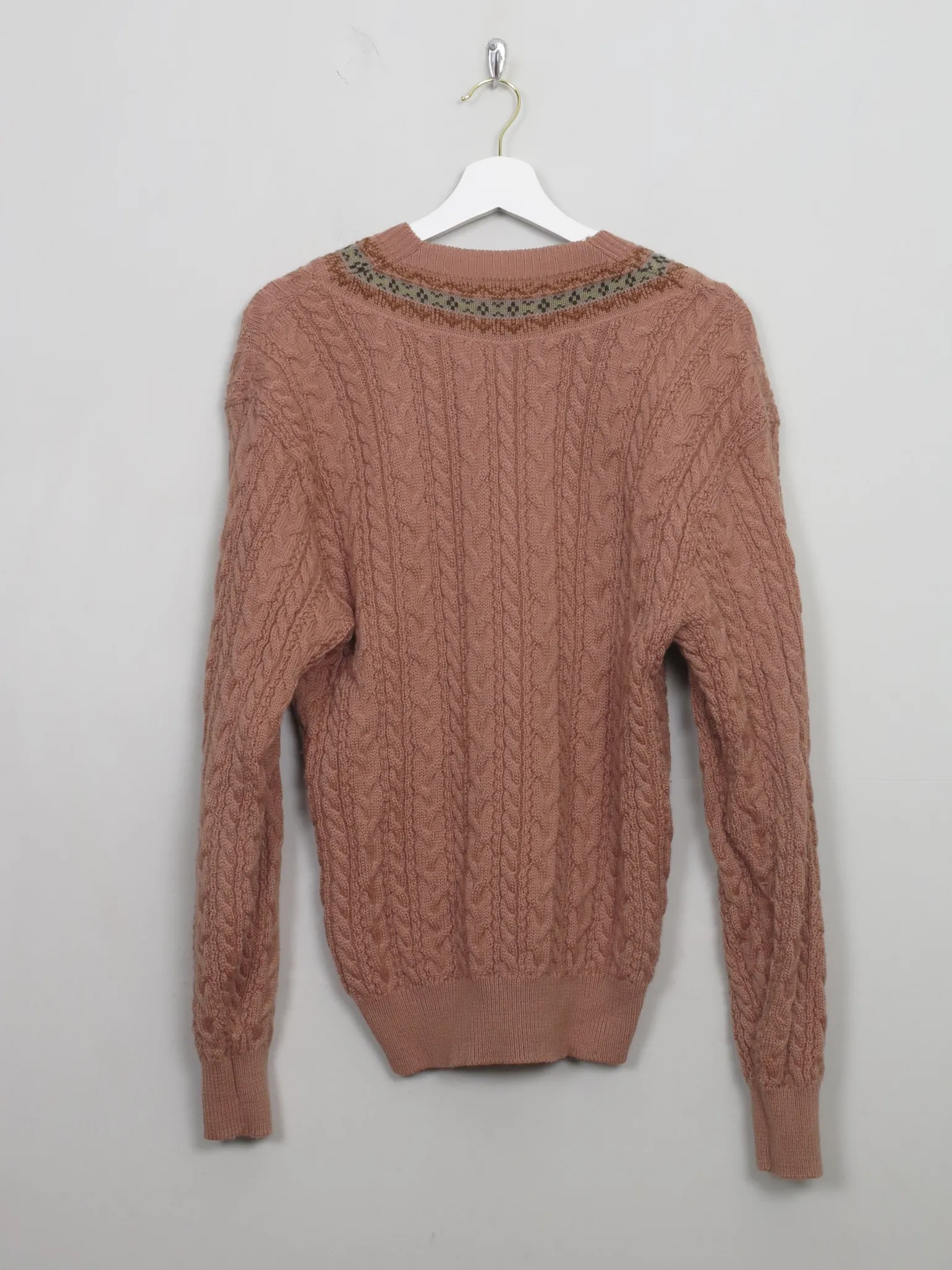 Women's Vintage V-Neck Jumper M