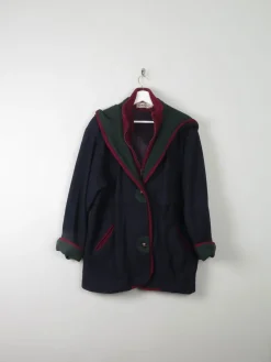 Women's Vintage Wool Jacket By Herman Kay S/M