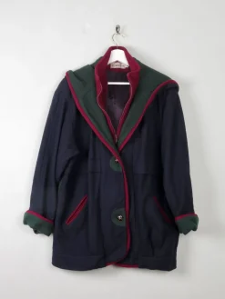 Women's Vintage Wool Jacket By Herman Kay S/M