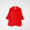 Women's Vintage Wool Short Red Cape 'Windsmoor'
