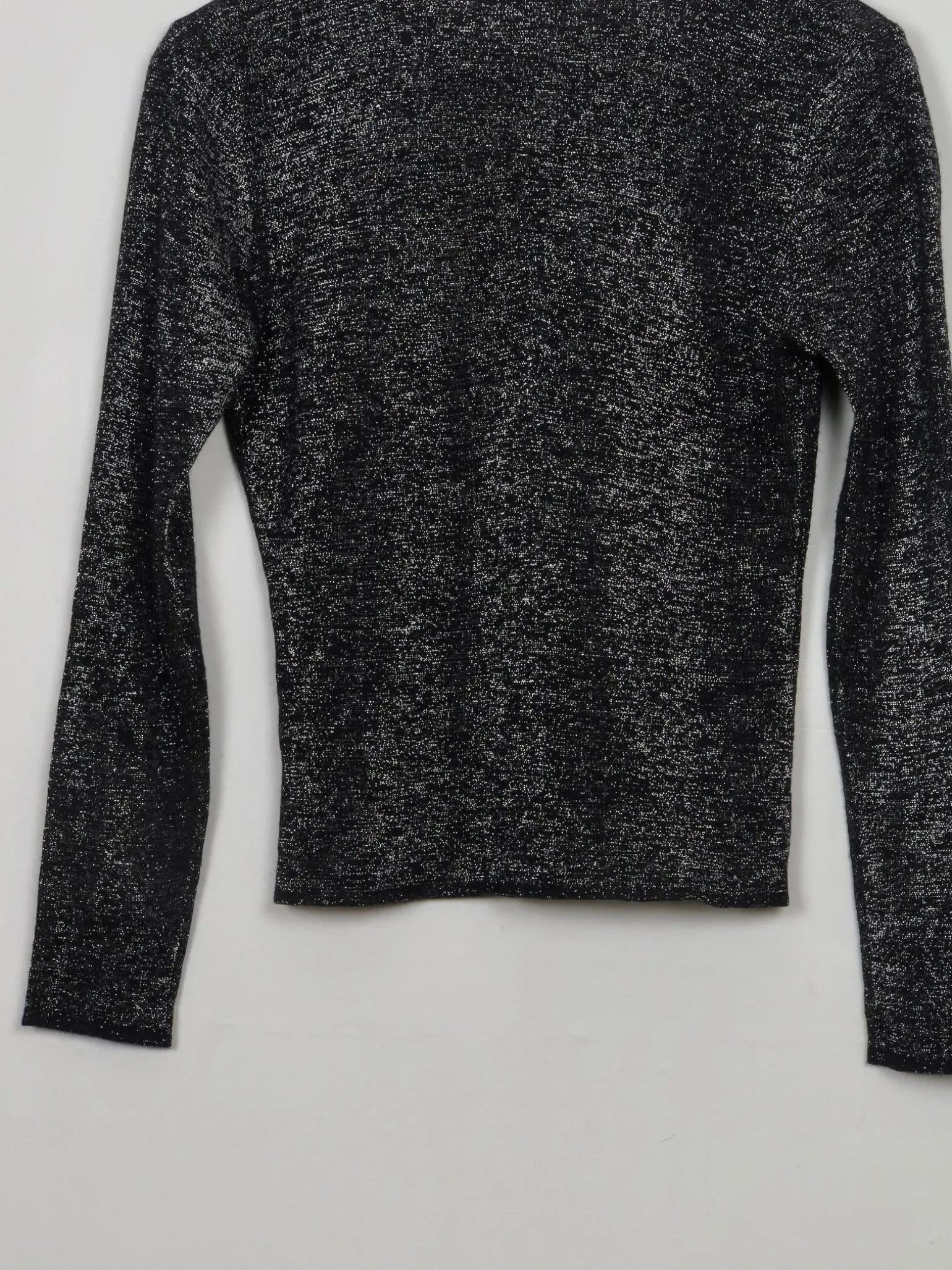Women's Vintage Wool Silver Cardigan S