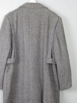 Women's Vintage Wool Tweed Short Coat L/XL