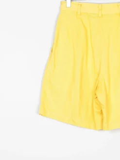 Women’s Vintage Yellow Bermuda Shorts 8 27