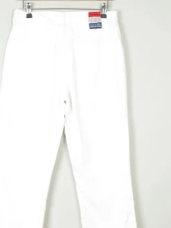 Women's White Vintage Boot Cut Jeans 31