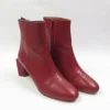Women's Wine Cos Ankle Boots New 7/40