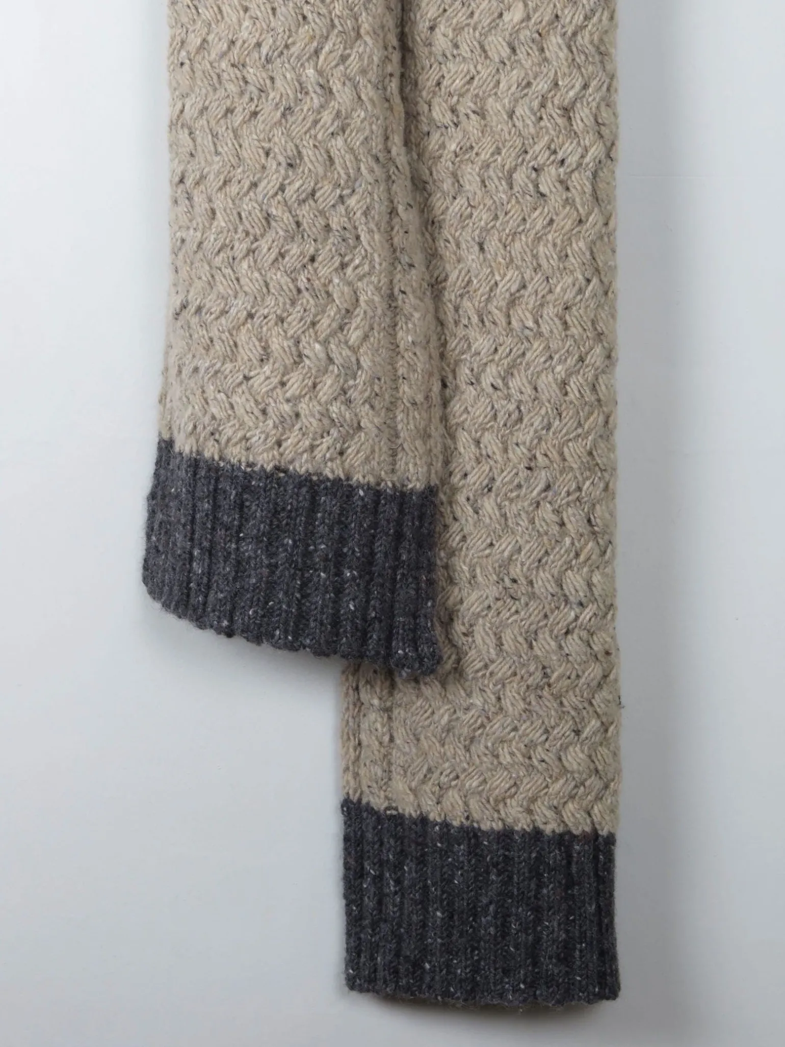 Wool Avoca Knitted Scarf
