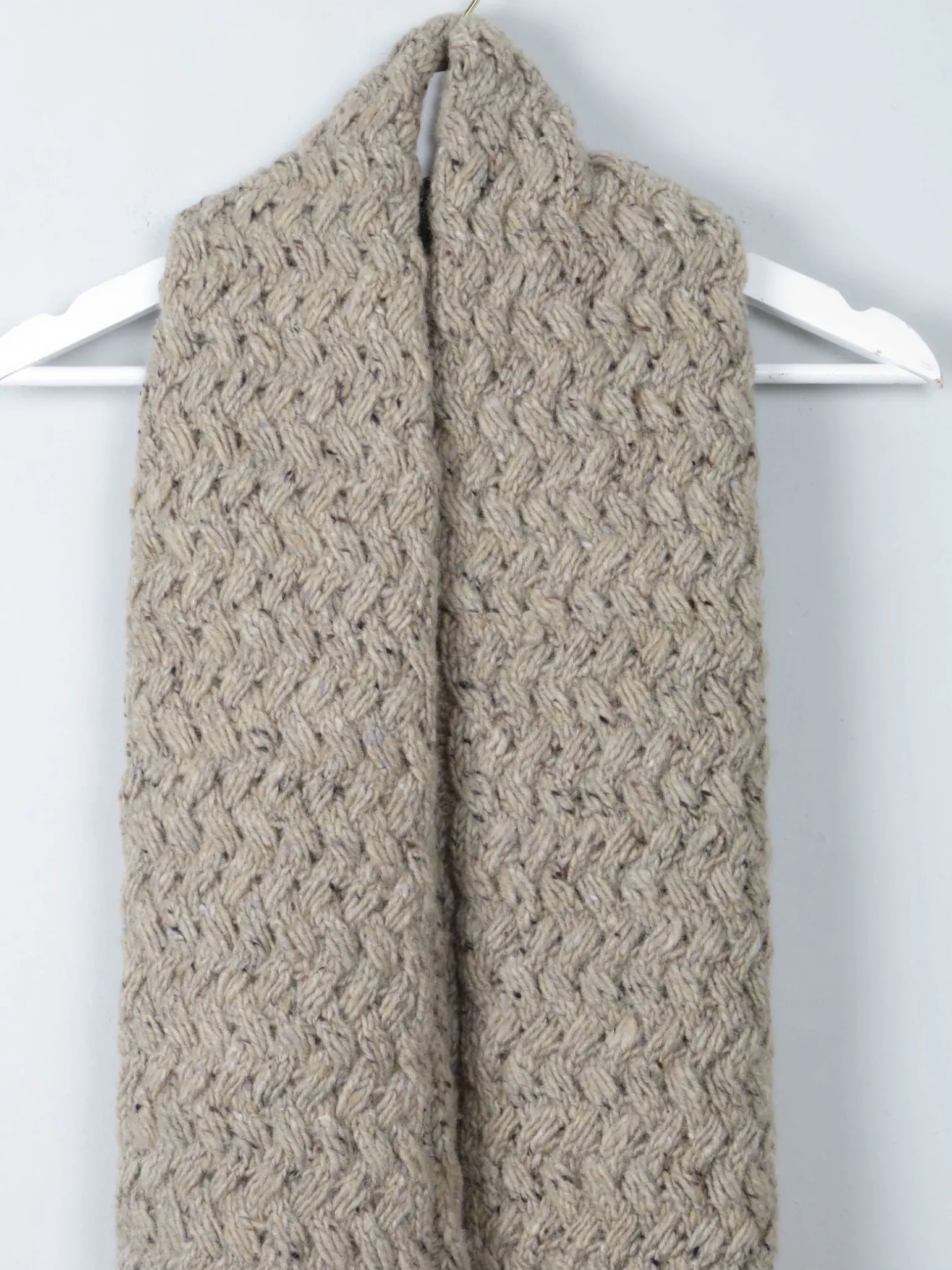 Wool Avoca Knitted Scarf