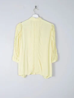 Yellow Oliver Bonas Frilly Blouse 8